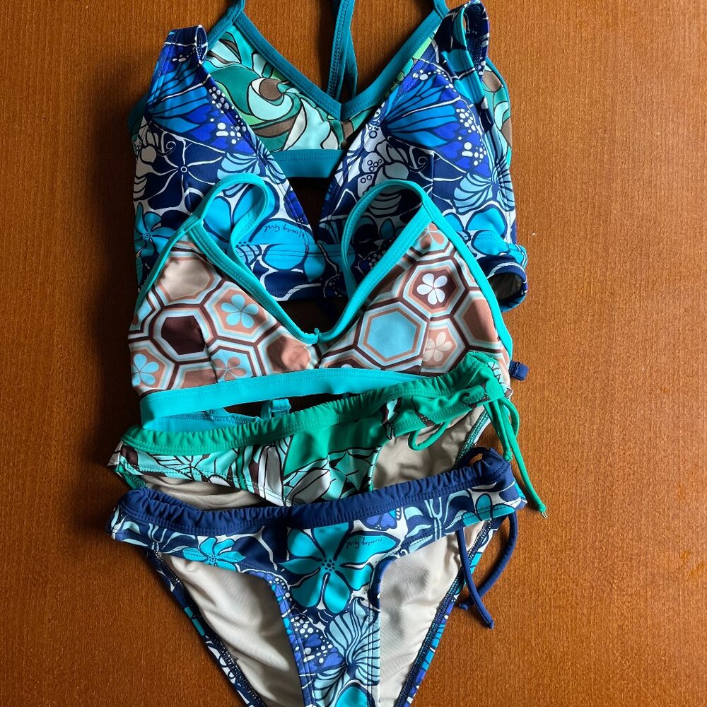 Honey Girl Suit Variety Pack (2x bottoms, 3x tops)